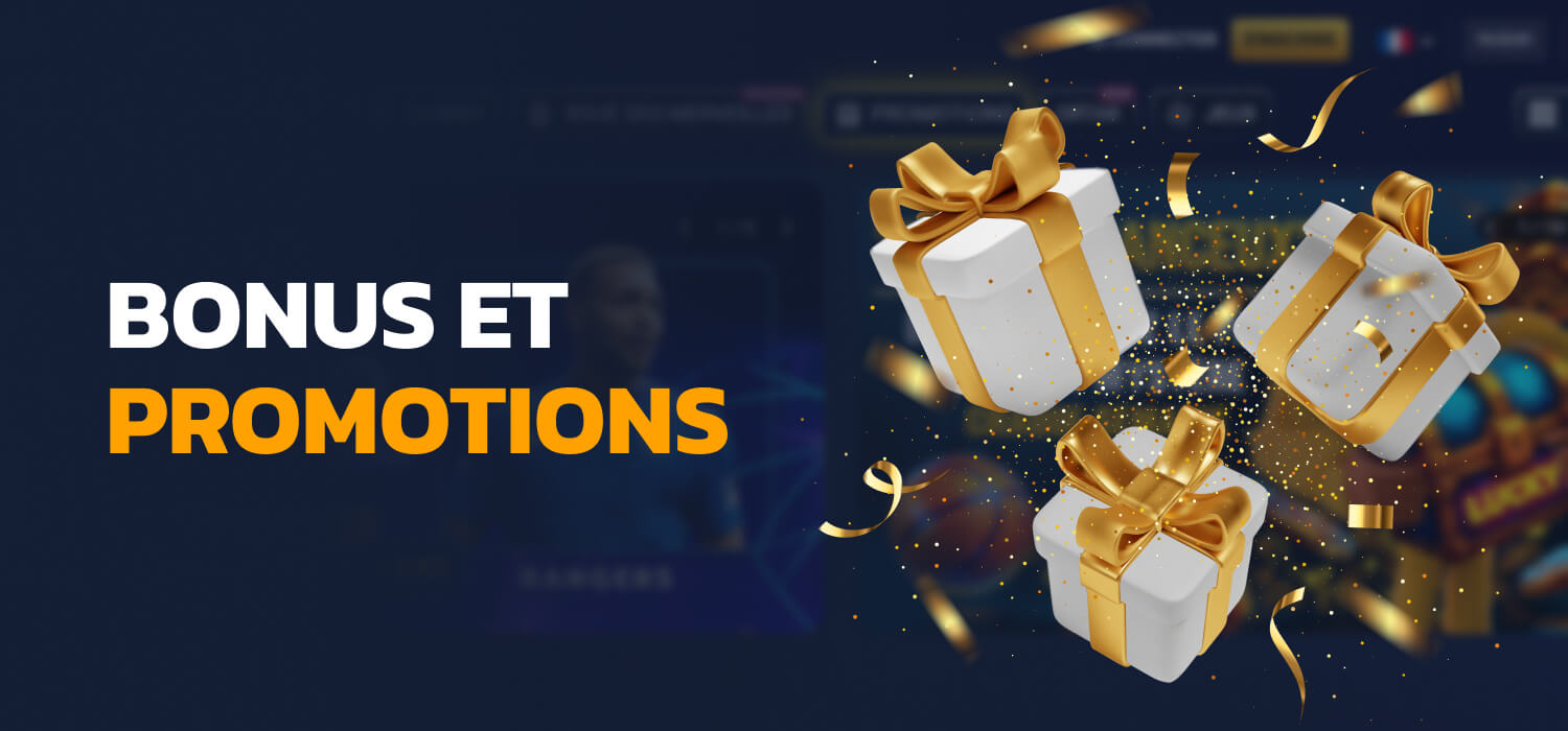 Bonus et promotions
