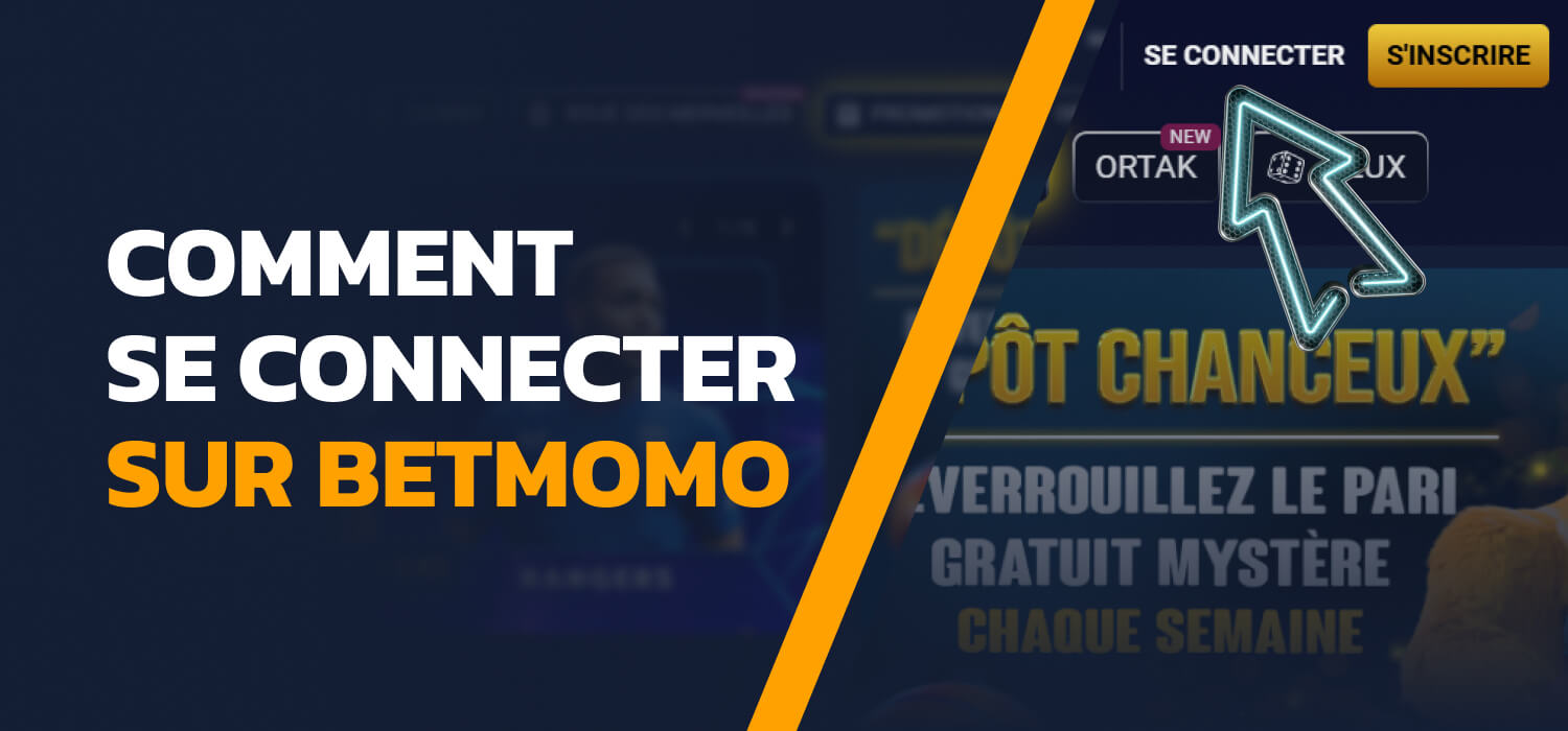 Comment se connecter sur Betmomo