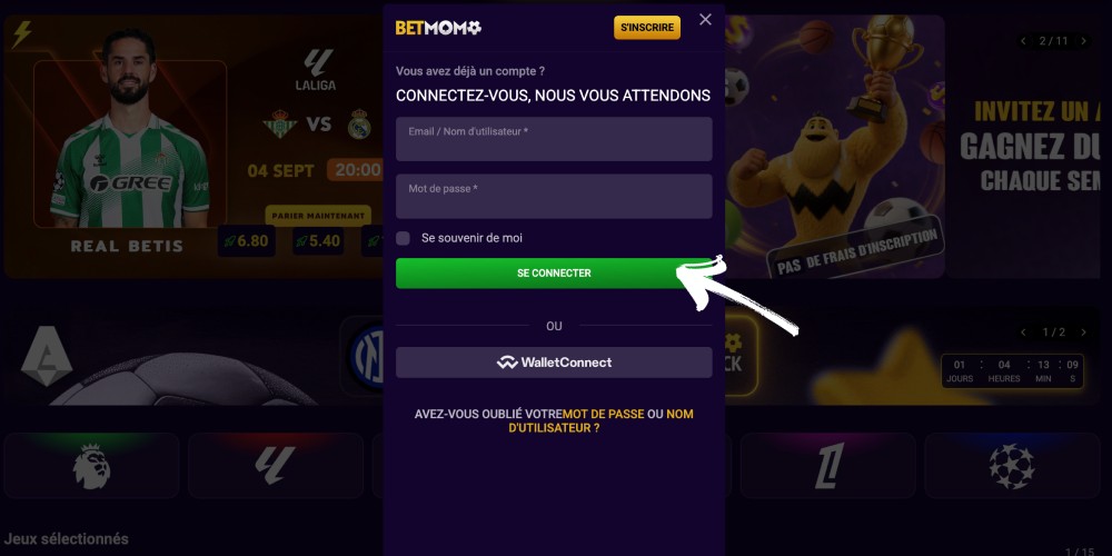 ouvrir un compte personnel